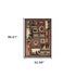 2’X8’ Black And Brown Nature Lodge Runner Rug