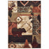 2’X8’ Rustic Brown Animal Lodge Runner Rug