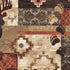 2’X8’ Rustic Brown Animal Lodge Runner Rug