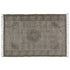 4’ X 6’ Putty Distressed Medallion Area Rug