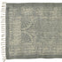 3’ X 8’ Sky Gray Distressed Medallion Runner Rug