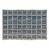 5' X 8' Blue And Gray Dhurrie Area Rug