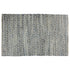 5' X 8' Blue And Gray Dhurrie Area Rug