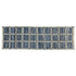 5' X 8' Blue And Gray Dhurrie Area Rug