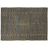 2' X 3' Black Distressed Tribal Scatter Rug