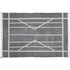 4' X 6' Gray Dhurrie Area Rug