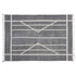 4' X 6' Gray Dhurrie Area Rug