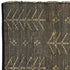 2' X 3' Black Distressed Tribal Scatter Rug