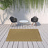 2' X 4' Tan Indoor Outdoor Area Rug