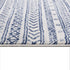 5’ X 8’ Navy Blue Decorative Stripes Area Rug