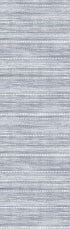 2’ X 10’ Navy Blue Decorative Stripes Runner Rug