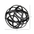 Black Metal Geometric Sphere