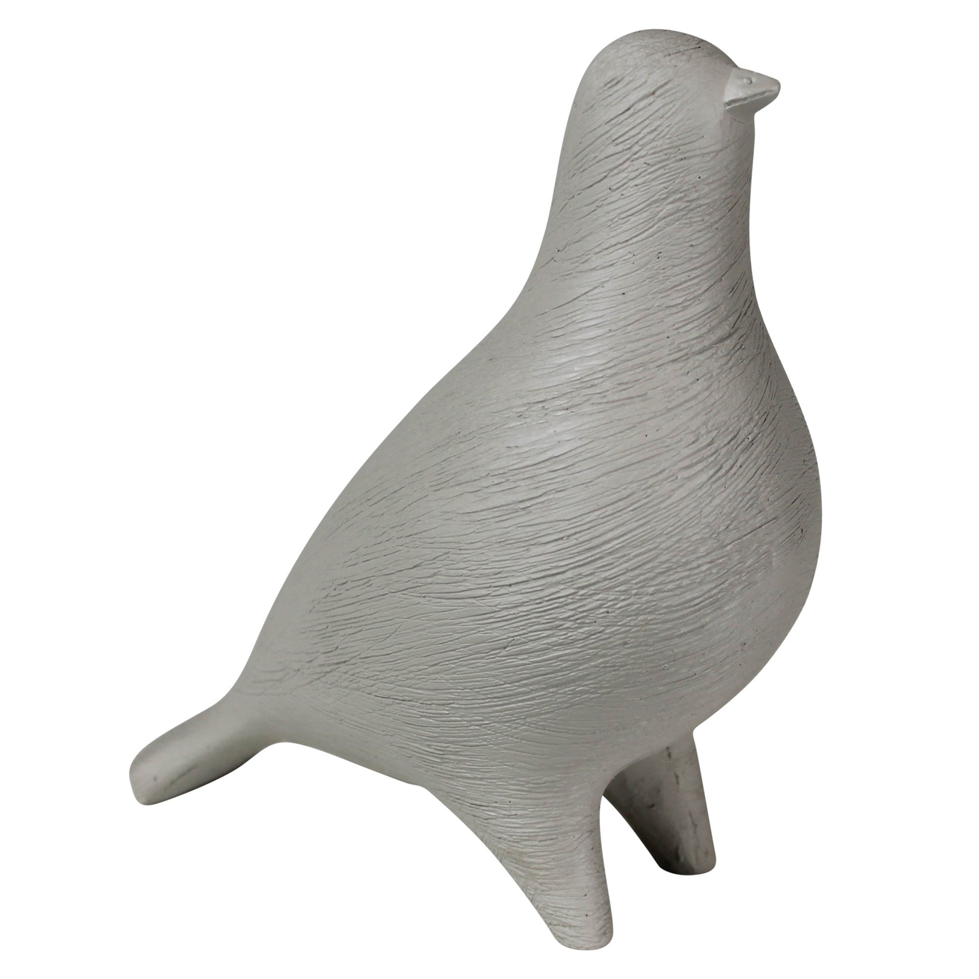 Jumbo Textured Ceramic Bird Sculpture