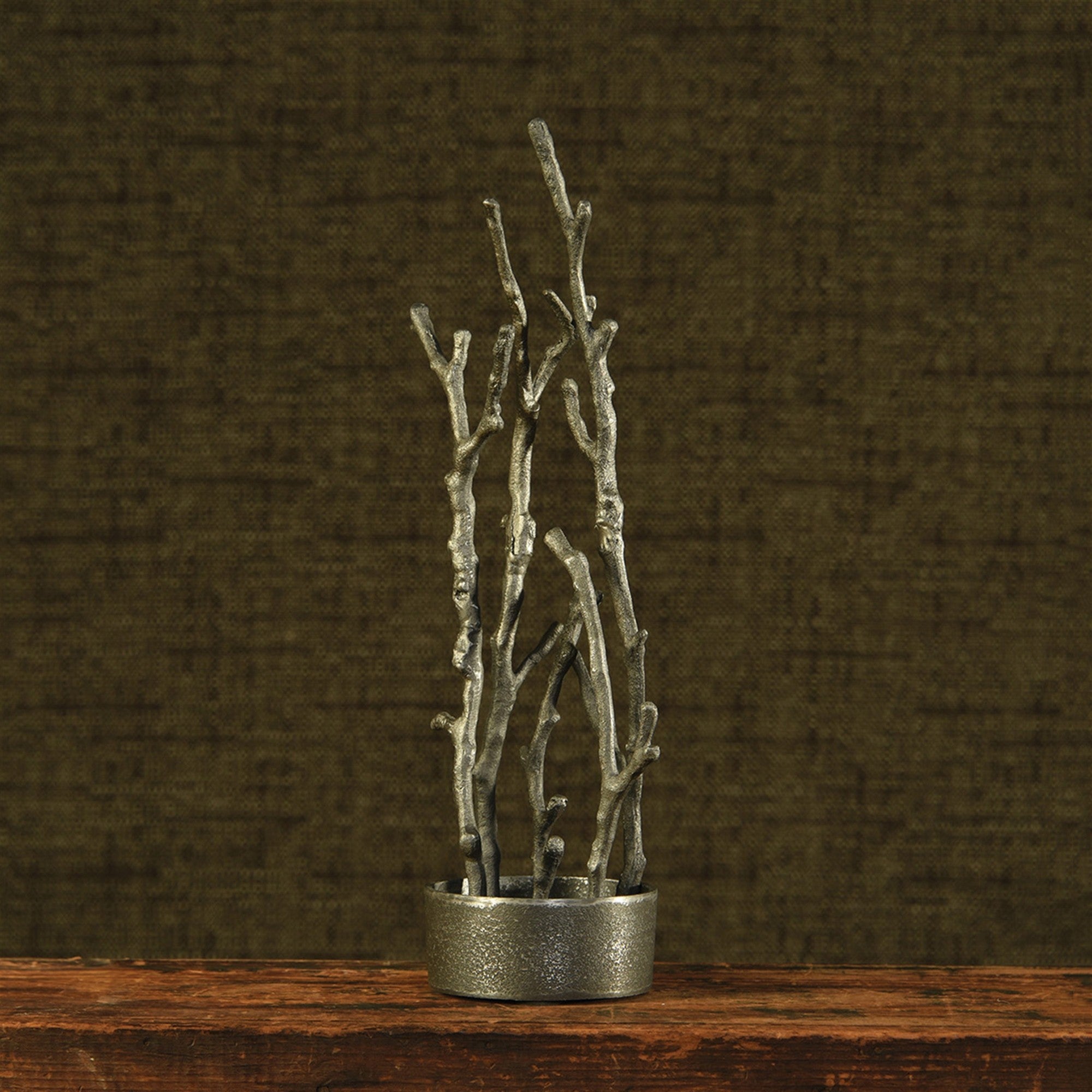 Metal Branches Sculpture