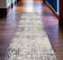 2’ X 3’ Navy And Beige Distressed Vines Scatter Rug