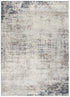 2’ X 10’ Navy Blue Distressed Striations Runner Rug