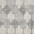 2’ X 10’ Gray Distressed Trellis Pattern Runner Rug