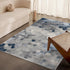 2’ X 5’ Navy Blue Cobblestone Pattern Area Rug