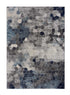 2’ X 5’ Navy Blue Cobblestone Pattern Area Rug