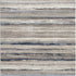 10' Blue and Beige Striped Distressed Runner Rug