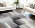 5' X 8’ Gray Modern Geometric Area Rug