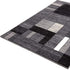 4’ X 6’ Gray Distressed Geometric Area Rug