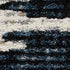 4' X 6' Blue And Ivory Abstract Area Rug