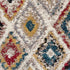 4' X 6' Cream Southwestern Area Rug