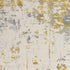 3' X 5' Gold Abstract Dhurrie Area Rug