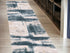 9’ X 12’ Cream And Blue Abstract Patches Area Rug