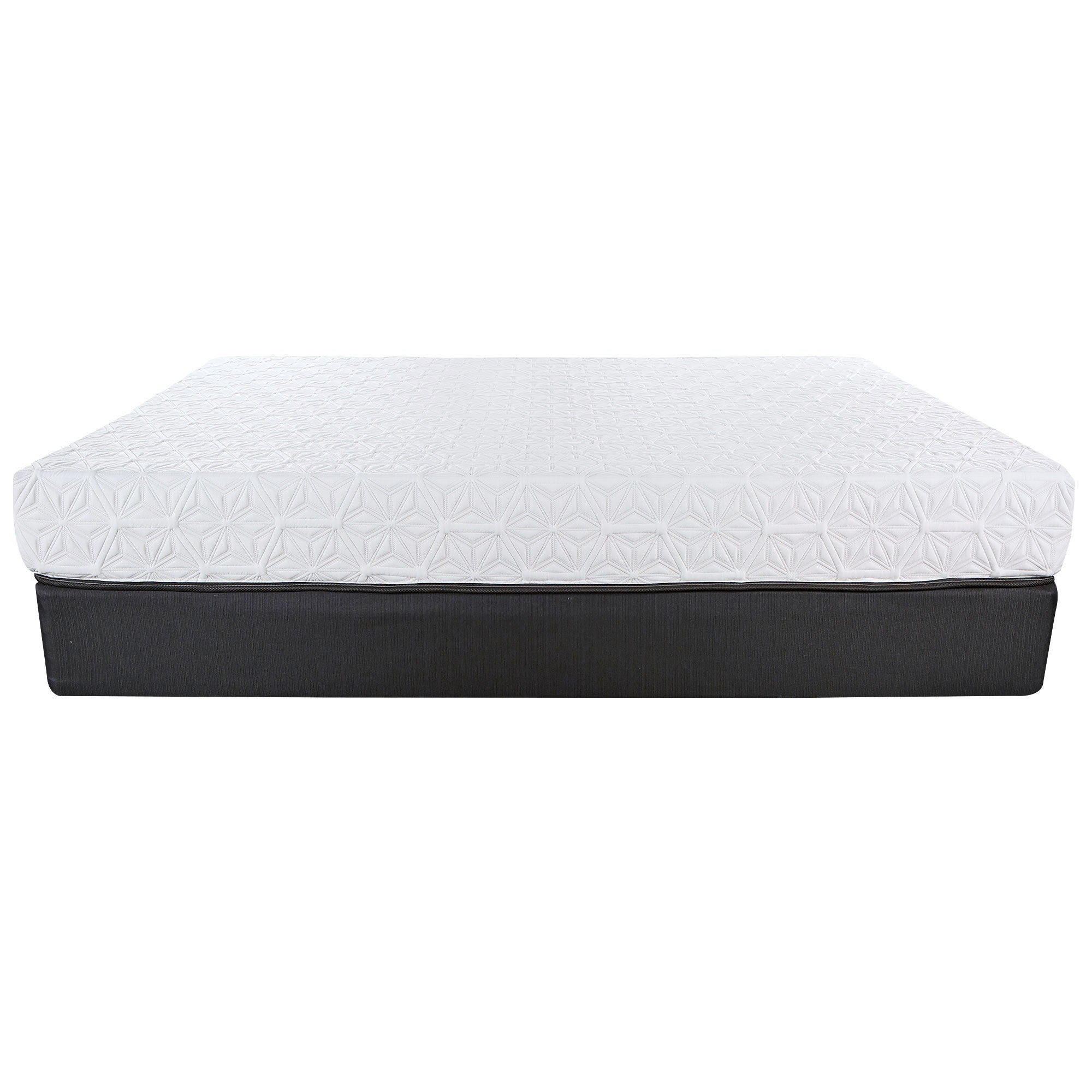 8 Inch Luxury Plush Gel Infused Memory Foam And Hd Support Foam Smooth Top Mattress