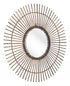 Gold Tribal Round Mirror