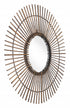 Gold Tribal Round Mirror