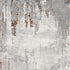 7’ X 10’ Gray And Ivory Modern Abstract Area Rug