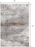 4’ X 6’ Gray And Brown Abstract Scraped Area Rug