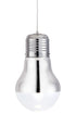 Silver Bulb Ceiling Lamp