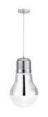 Silver Bulb Ceiling Lamp