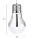 Silver Bulb Ceiling Lamp