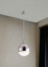 Silver Lantern Metal Dimmable Ceiling Light