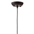 Natural Lantern Metal Dimmable Ceiling Light With Natural Shades