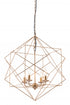 Gold Modern Geo Chandelier