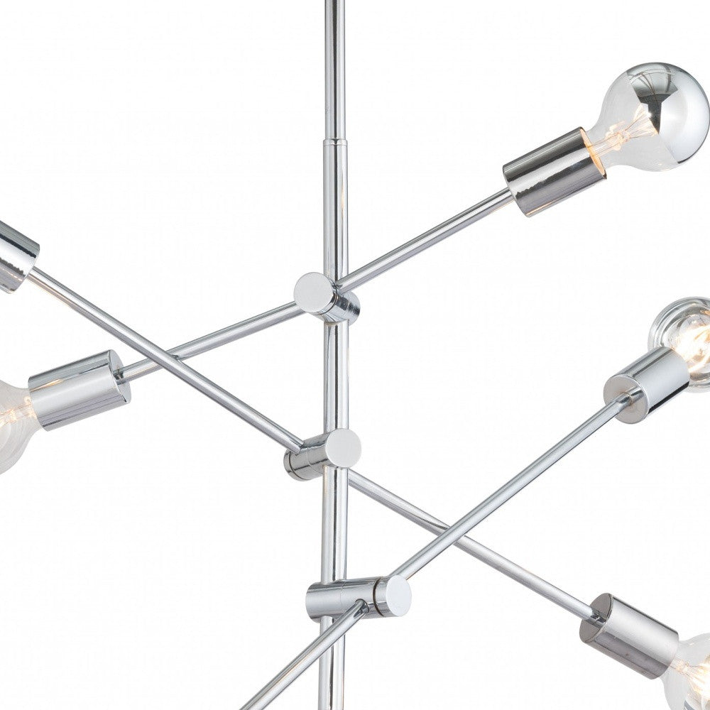 Labyrinthine Six Light Ceiling Lamp