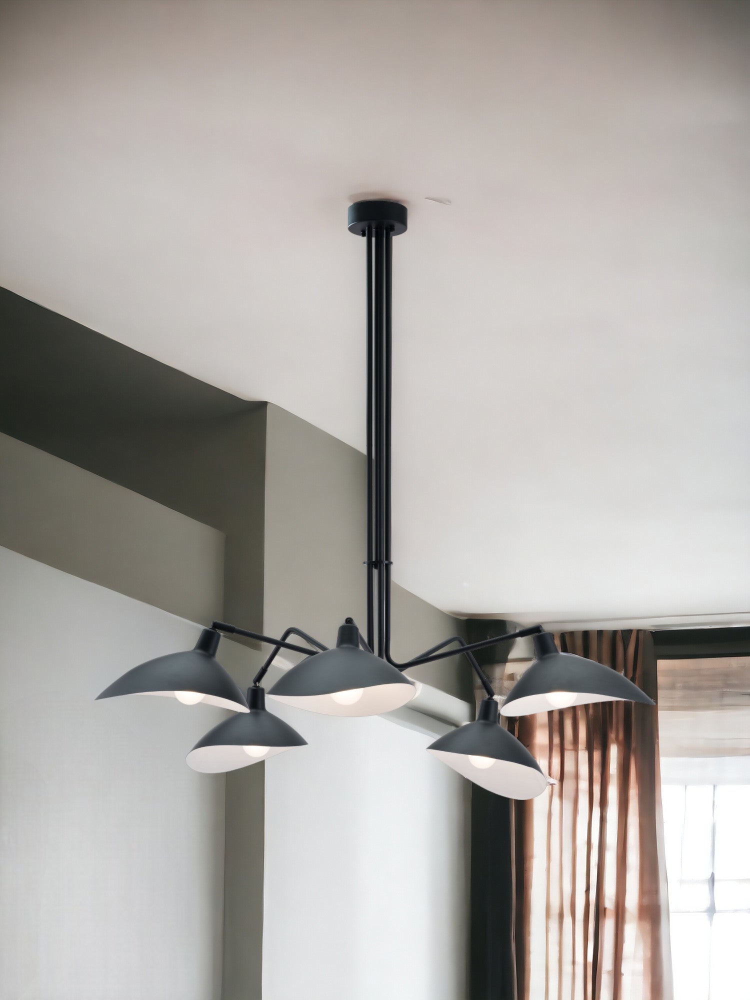 Black Spider Modern Chandelier