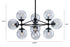 Abundant Ceiling Lamp Black