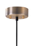 Gold Deco Cylinder Ceiling Lamp