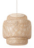 Natural Boho Weave Ceiling Lamp