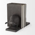 Black Cast Aluminum Raging Bull Bookends