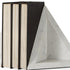 3D Modern Triangle Marble Bookends