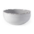 Artisan Gray White Ceramic Centerpiece Bowl