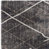 3’ X 5’ Gray Modern Distressed Lines Area Rug